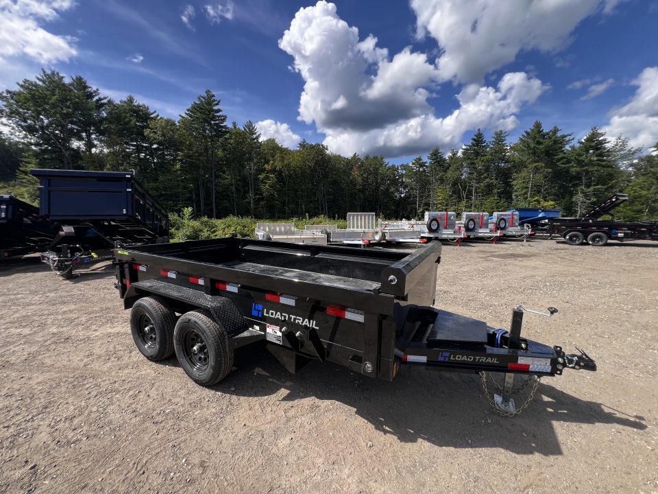 New 2027 LOAD TRAIL 6X12-DE Dump Trailer/ I BEAM Frame/ Ramps & Tarp kit / Spreader Gate- 9990gvw