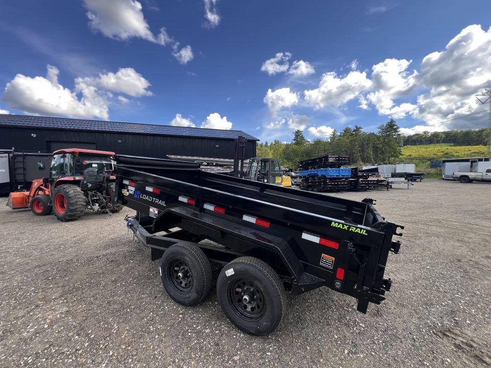 New 2027 LOAD TRAIL 6X12-DE Dump Trailer/ I BEAM Frame/ Ramps & Tarp kit / Spreader Gate- 9990gvw