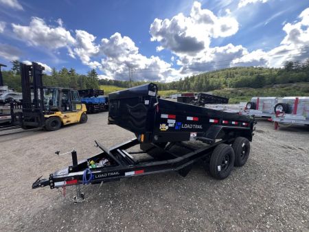 New 2027 LOAD TRAIL 6X12-DE Dump Trailer/ I BEAM Frame/ Ramps & Tarp kit / Spreader Gate- 9990gvw