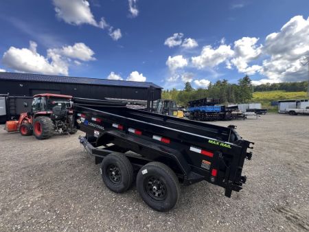 New 2027 LOAD TRAIL 6X12-DE Dump Trailer/ I BEAM Frame/ Ramps & Tarp kit / Spreader Gate- 9990gvw