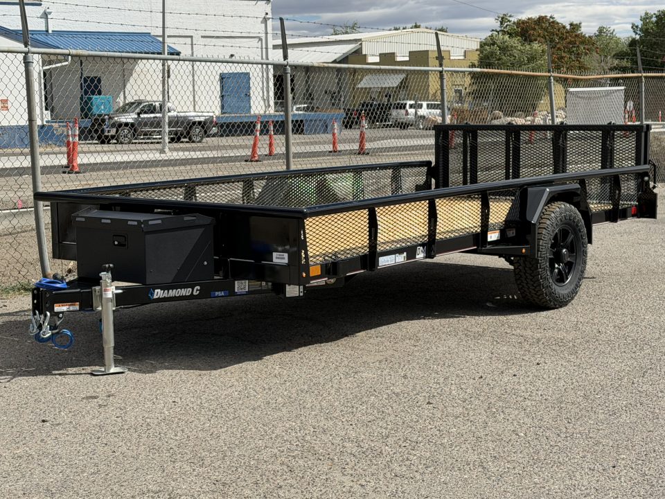New 2027 Diamond C PSA 77"x14' Venture Edition, Expanded Sides - 6K UTV Utility Trailer