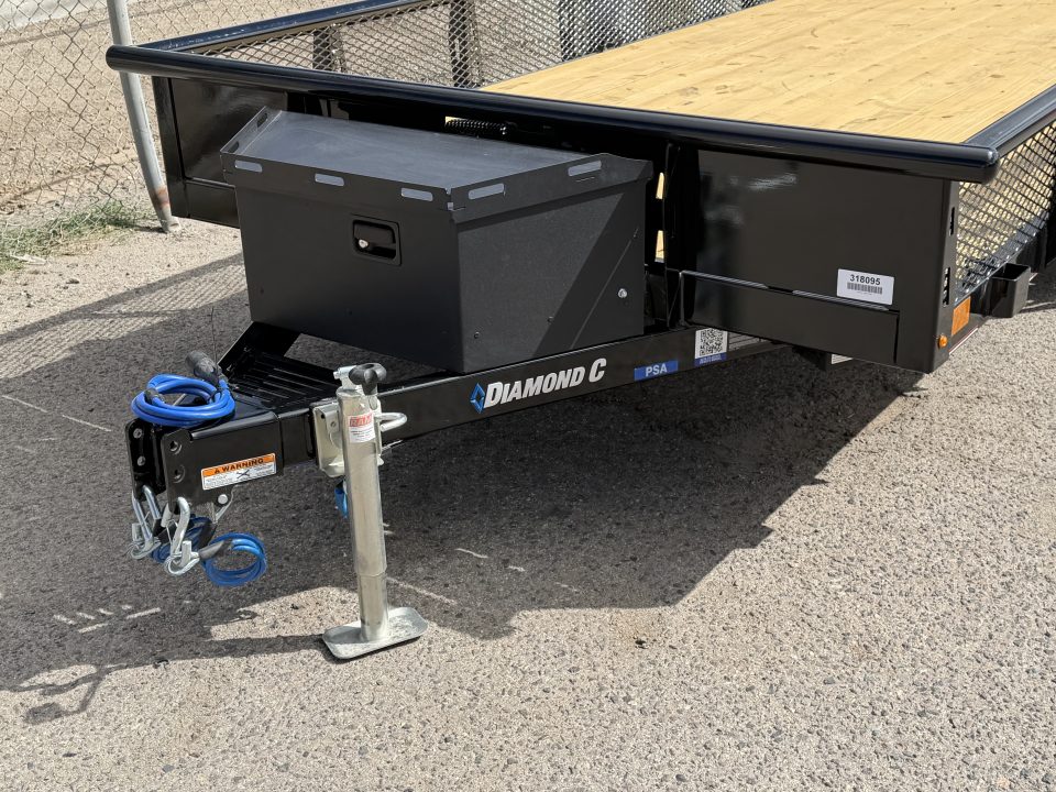 New 2027 Diamond C PSA 77"x14' Venture Edition, Expanded Sides - 6K UTV Utility Trailer