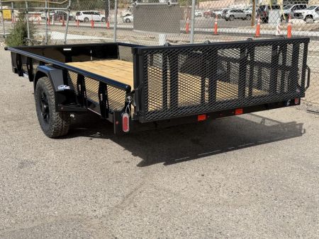 New 2027 Diamond C PSA 77"x14' Venture Edition, Expanded Sides - 6K UTV Utility Trailer