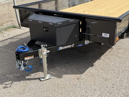 New 2027 Diamond C PSA 77"x14' Venture Edition, Expanded Sides - 6K UTV Utility Trailer