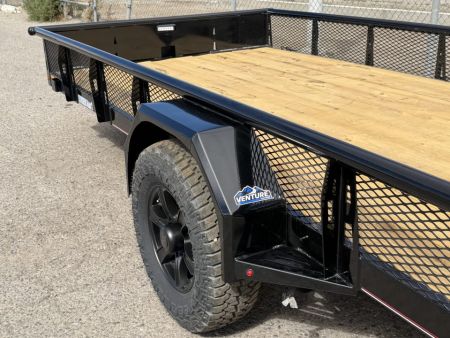 New 2027 Diamond C PSA 77"x14' Venture Edition, Expanded Sides - 6K UTV Utility Trailer
