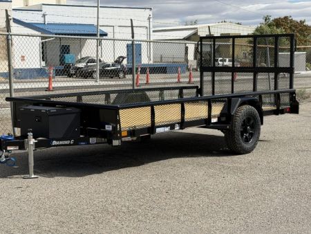 New 2027 Diamond C PSA 77"x14' Venture Edition, Expanded Sides - 6K UTV Utility Trailer
