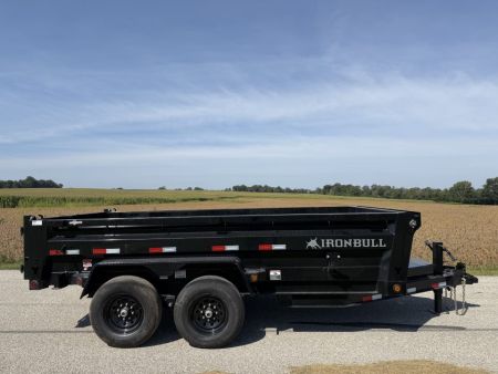 New 2027 Iron Bull 83 X14' 14.9K DTB Dump Trailer