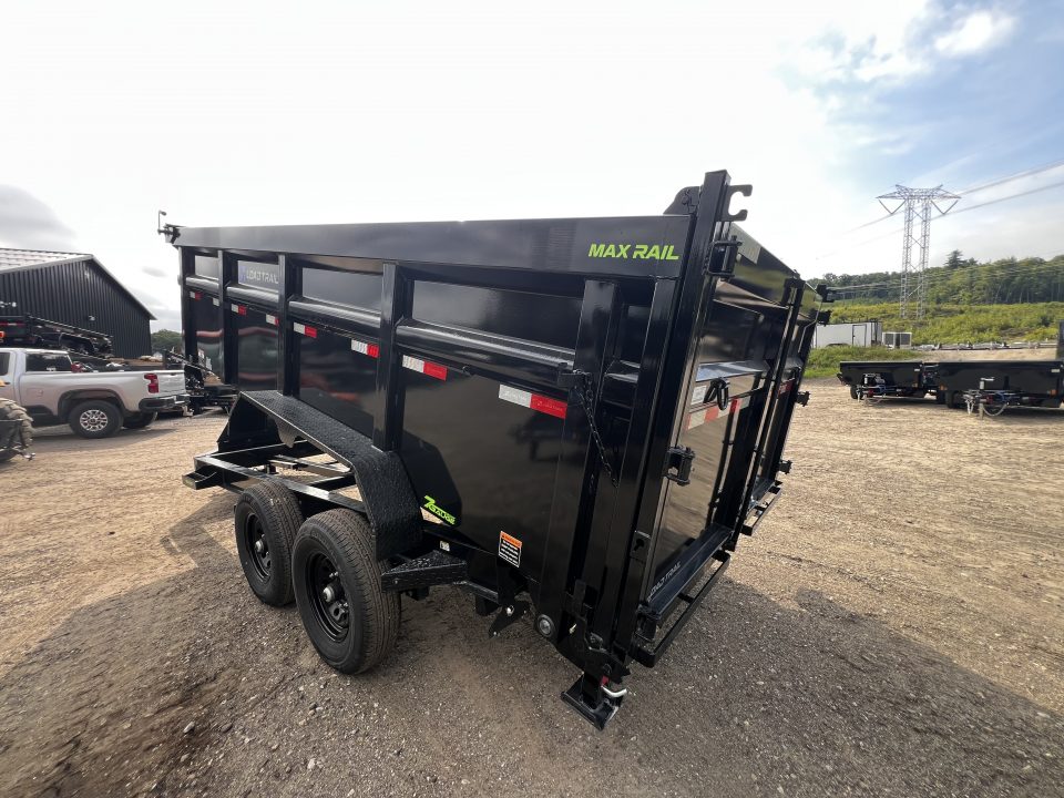 New 2027 Load Trail 7x16 Dump Trailer-HD/ 4' High Sides/ 8" I beam frame/ Tarp kit & Ramps - 14k GVW
