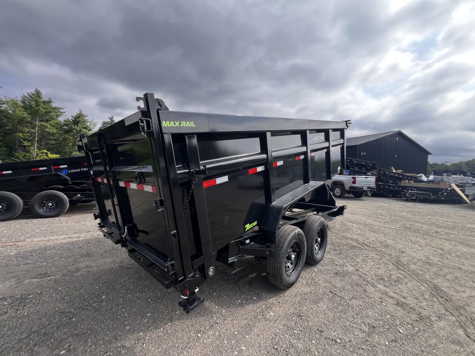 New 2027 Load Trail 7x16 Dump Trailer-HD/ 4' High Sides/ 8" I beam frame/ Tarp kit & Ramps - 14k GVW