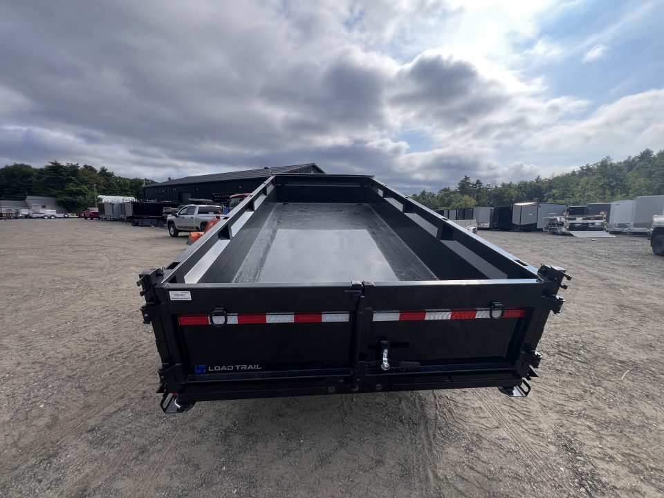 New 2027 Load Trail 7x16 Dump Trailer-HD/ 24" Sides/ 8" I beam frame/ Tarp kit & Ramps - 14k GVW