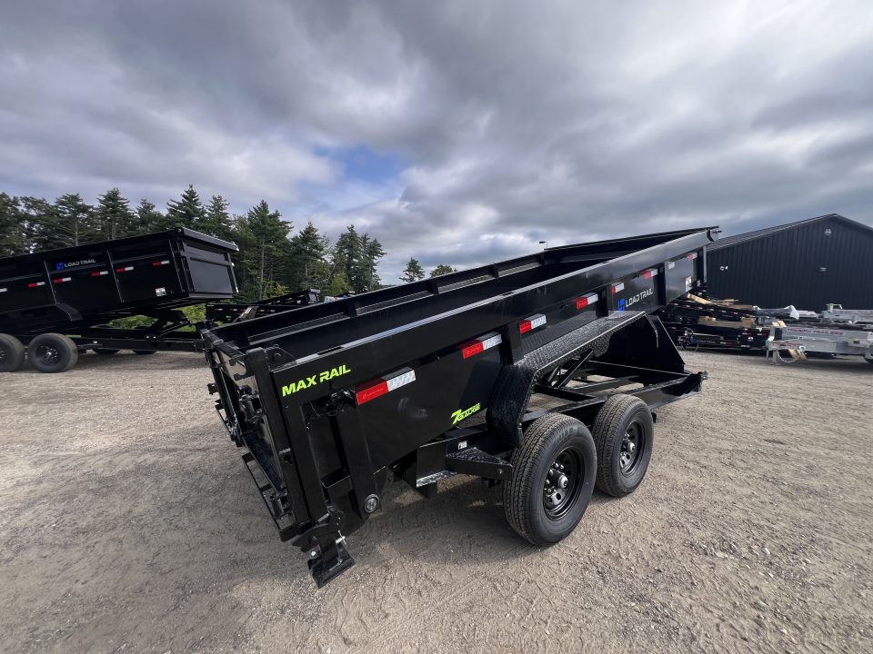 New 2027 Load Trail 7x16 Dump Trailer-HD/ 24" Sides/ 8" I beam frame/ Tarp kit & Ramps - 14k GVW
