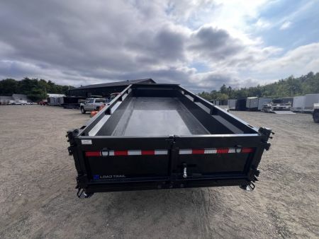 New 2027 Load Trail 7x16 Dump Trailer-HD/ 24" Sides/ 8" I beam frame/ Tarp kit & Ramps - 14k GVW
