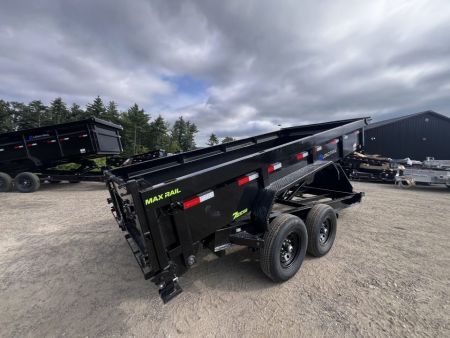 New 2027 Load Trail 7x16 Dump Trailer-HD/ 24" Sides/ 8" I beam frame/ Tarp kit & Ramps - 14k GVW