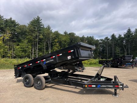 New 2027 Load Trail 7x16 Dump Trailer-HD/ 24  Sides/ 8  I beam frame/ Tarp kit & Ramps - 14k GVW