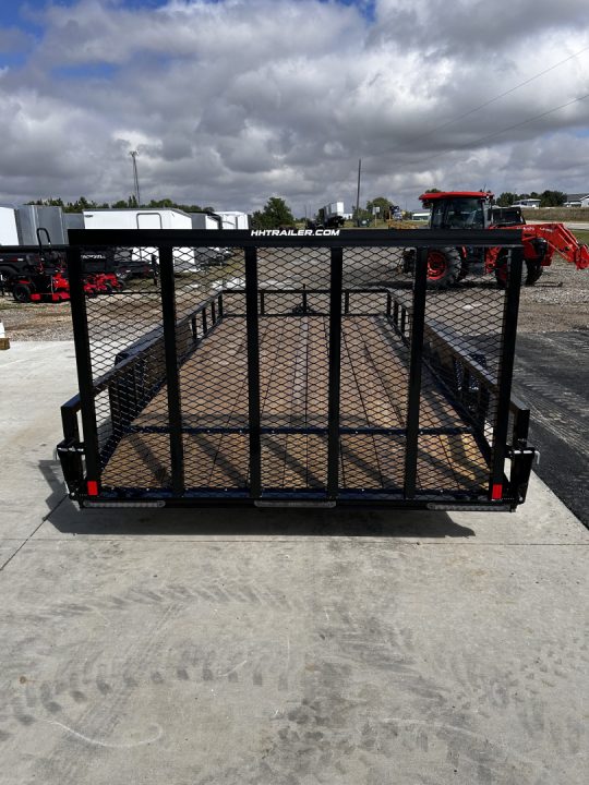 New 2027 H&H Trailers 82"X16' DOVETAIL Rail Side 7k gvwr Utility Trailer