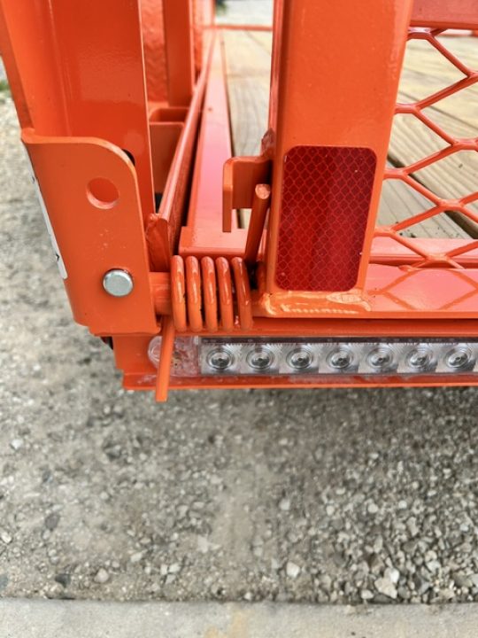 New 2027 H&H Trailers 82"X14' Rail Side LADDER STYLE GATE 7k gvwr Utility Trailer