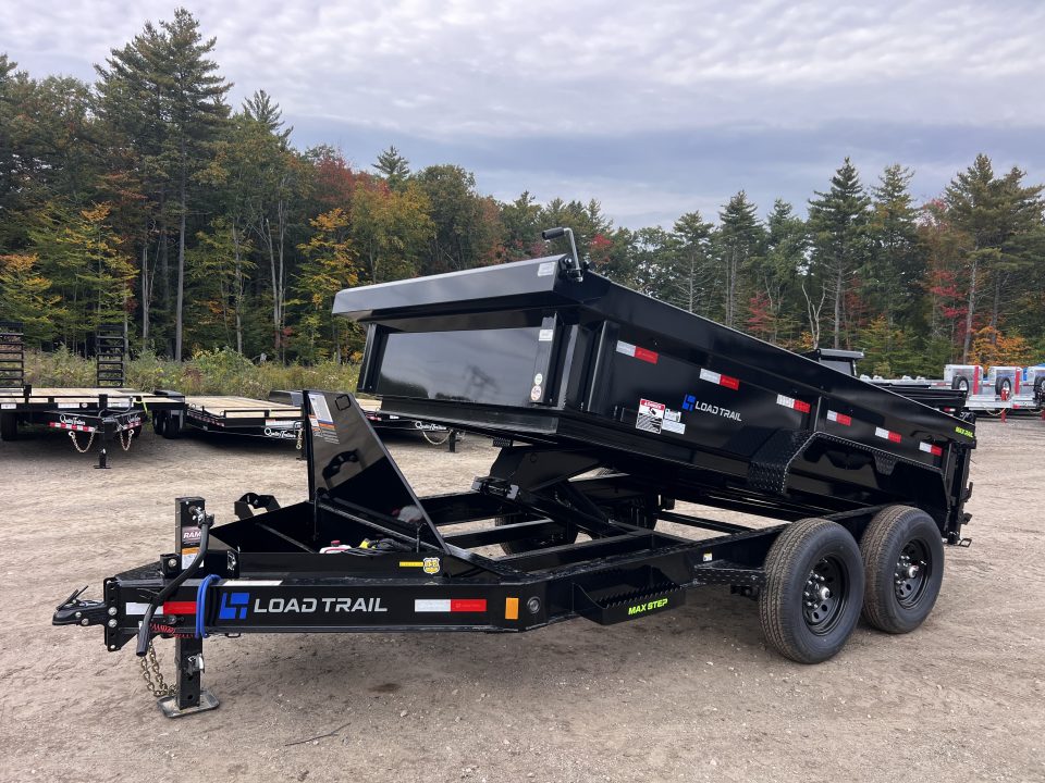 New 2027 Load Trail 7x12 Dump Trailer-HD/ 24" Sides/ 8" I beam frame/ Tarp kit & Ramps - 14k GVW