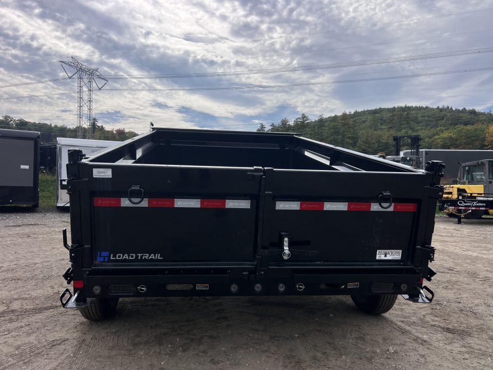 New 2027 Load Trail 7x12 Dump Trailer-HD/ 24" Sides/ 8" I beam frame/ Tarp kit & Ramps - 14k GVW