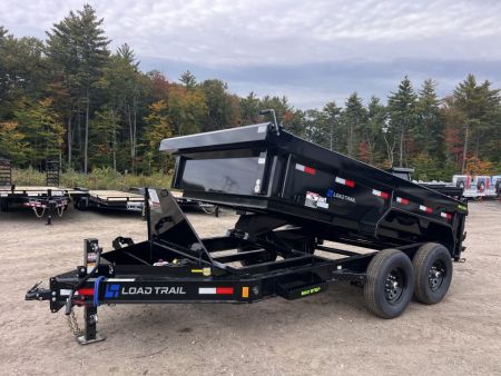 New 2027 Load Trail 7x12 Dump Trailer-HD/ 24  Sides/ 8  I beam frame/ Tarp kit & Ramps - 14k GVW