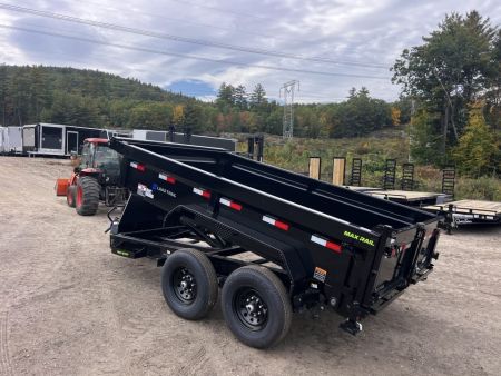 New 2027 Load Trail 7x12 Dump Trailer-HD/ 24" Sides/ 8" I beam frame/ Tarp kit & Ramps - 14k GVW