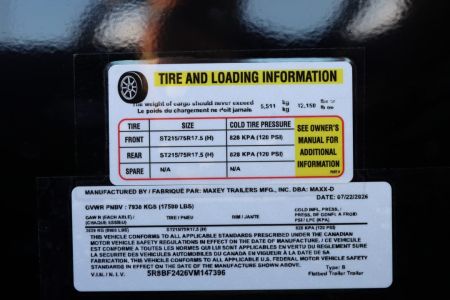 New 2027 MAXX-D 8.5X24 EQUIPMENT TRAILER Equipment Trailer