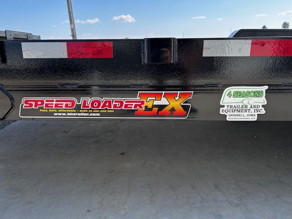 New 2027 H&H Trailers 82"X20' EX 9.9K SPEEDLOADER POWER TILT Car / Racing Trailer