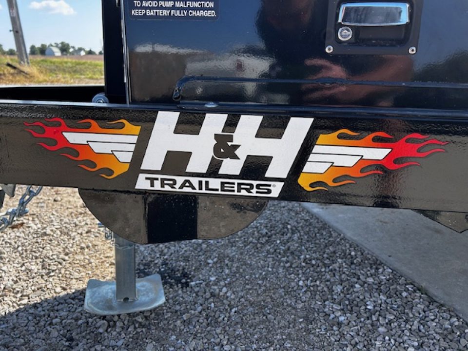 New 2027 H&H Trailers 82"X20' EX 9.9K SPEEDLOADER POWER TILT Car / Racing Trailer