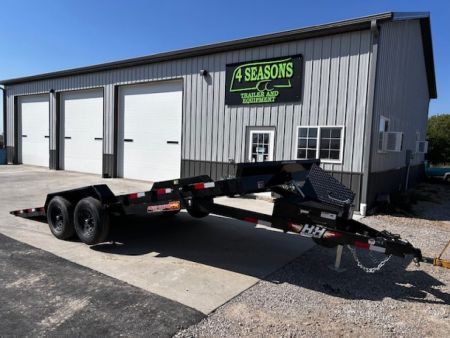 New 2027 H&H Trailers 82"X20' EX 9.9K SPEEDLOADER POWER TILT Car / Racing Trailer