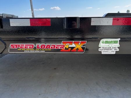 New 2027 H&H Trailers 82"X20' EX 9.9K SPEEDLOADER POWER TILT Car / Racing Trailer