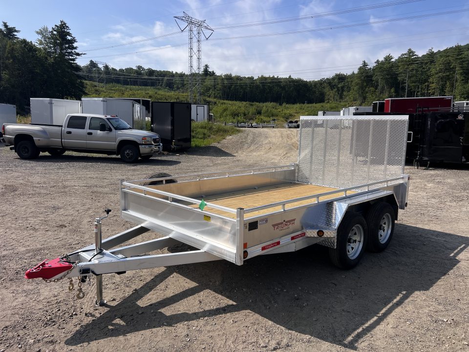 New 2027 Triumph 7X12 Aluminum Utility Trailer / 4' Fixed Ramp - 7000GVW