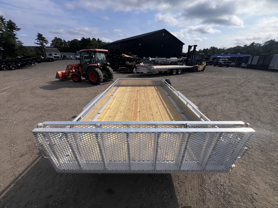 New 2026 Triumph 7X14 Aluminum Utility Trailer/ Bi-Fold Gate - 7000GVW