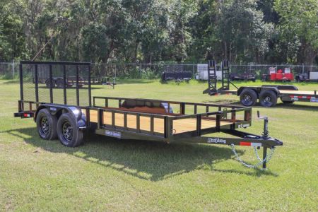 New 2027 7X16 Triple Crown ATV UTILITY TRAILER