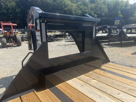New 2027 Hillcrest Trailers 24+12 25.9 Auto Latching Hyd. Dovetail Equipment Trailer