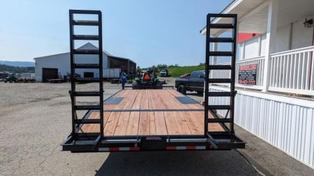 New 2027 BWise 20+4 HD Deckover Tagalong w/ Stand Up Ramps