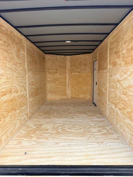 New 2027 Cargo United 7x14 TA (7FT HT) BLACKOUT .80 Polycore Cargo / Enclosed Trailer