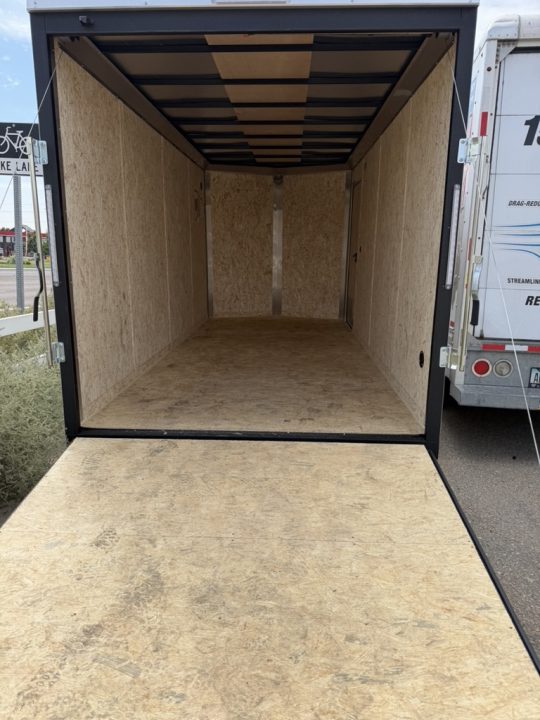 New 2027 Formula Trailers 7X16 TRAVERSE FLAT TOP V-NOSE 7K