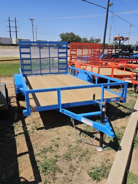 New 2027 Load Trail 77X12SA UTILITY W/ RAMP Utility Trailer