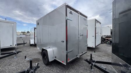 New 2027 Look Trailers 6 x 10 ST DLX Flat Top V-Nose 3K Cargo / Enclosed Trailer