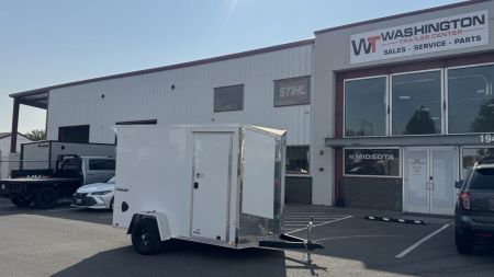New 2027 Formula Trailers 6 x 10 Conquest SE Flat Top Sloped V-Nose 3K Cargo / Enclosed Trailer