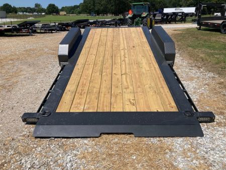 New 2027 MAXX-D 83x22 TANDEM 16K W/ 6' STATIONARY DECK, 16' TILT DECK & TOOLBOX Tilt Trailer