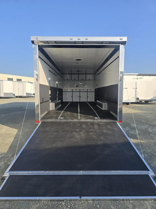 New 2027 ATC 24 FT ROM 550 ALUMINUM ENCLOSED CAR HAULER PREMIUM ESCAPE DOOR 10K GVWR