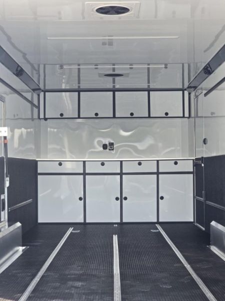 New 2027 ATC 24 FT ROM 550 ALUMINUM ENCLOSED CAR HAULER PREMIUM ESCAPE DOOR 10K GVWR
