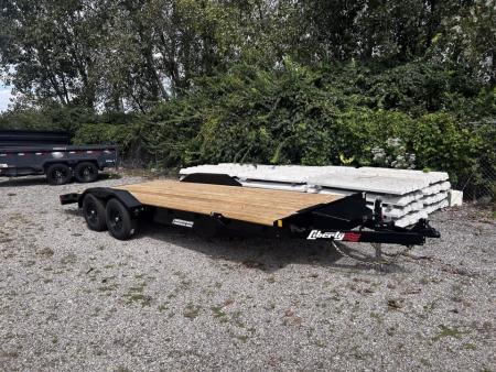 New 2027 Liberty 83 IN X 20 FT STEEL FRAME CAR HAULER 10K GVWR