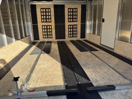 New 2027 Mission MFS 102X12 CROSSOVER Snowmobile Trailer CALIBER PACKAGE OF TRACK MATS AND SKI GUIDES