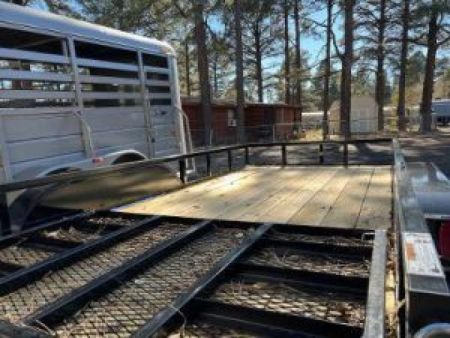 New 2026 Top Hat Trailers 77X16 LDT Flatbed Utility Trailer Utility Trailer