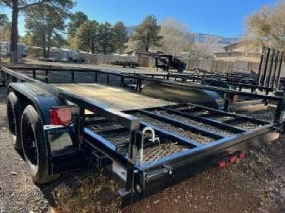 New 2026 Top Hat Trailers 77X16 LDT Flatbed Utility Trailer Utility Trailer