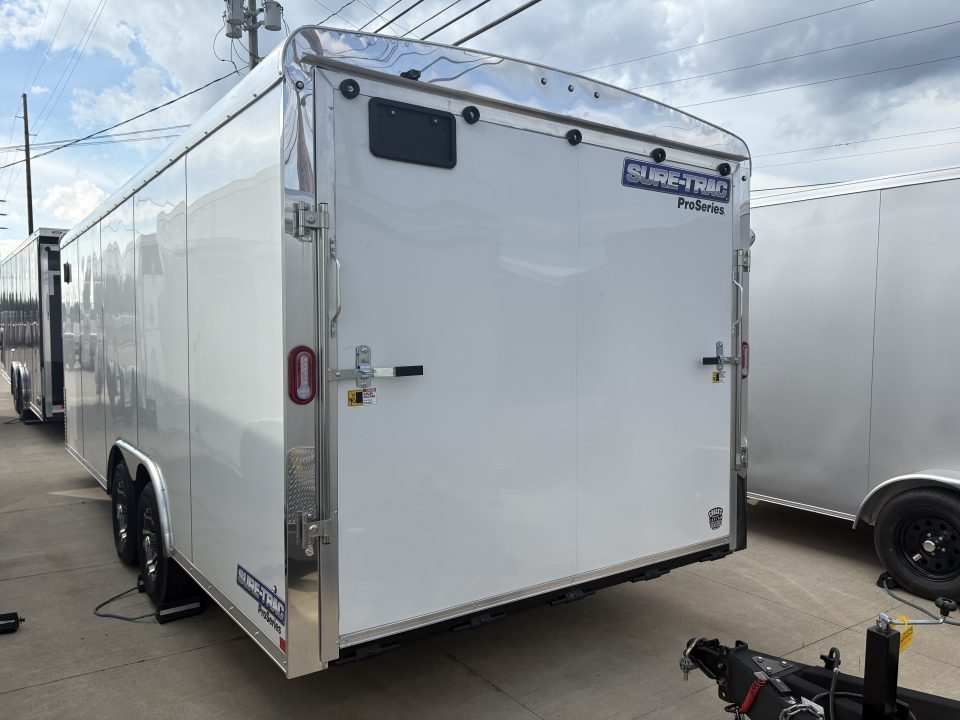 New 2027 Sure-Trac 8.5X20 PRO SERIES ROUND TOP CAR HAULER PACKAGE Cargo / Enclosed Trailer