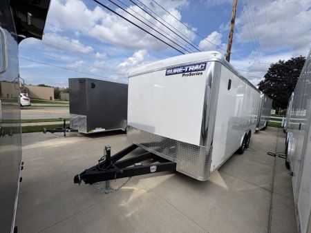 New 2027 Sure-Trac 8.5X20 PRO SERIES ROUND TOP CAR HAULER PACKAGE Cargo / Enclosed Trailer