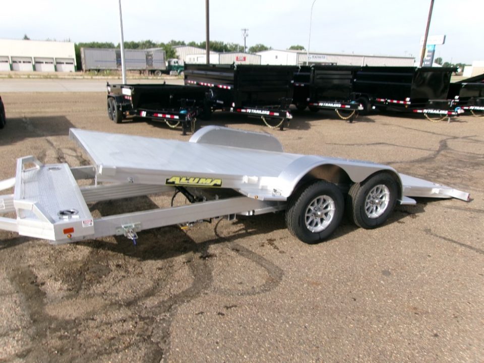 New 2027 Aluma 8216TILT-TA-EL-RTD Car Hauler