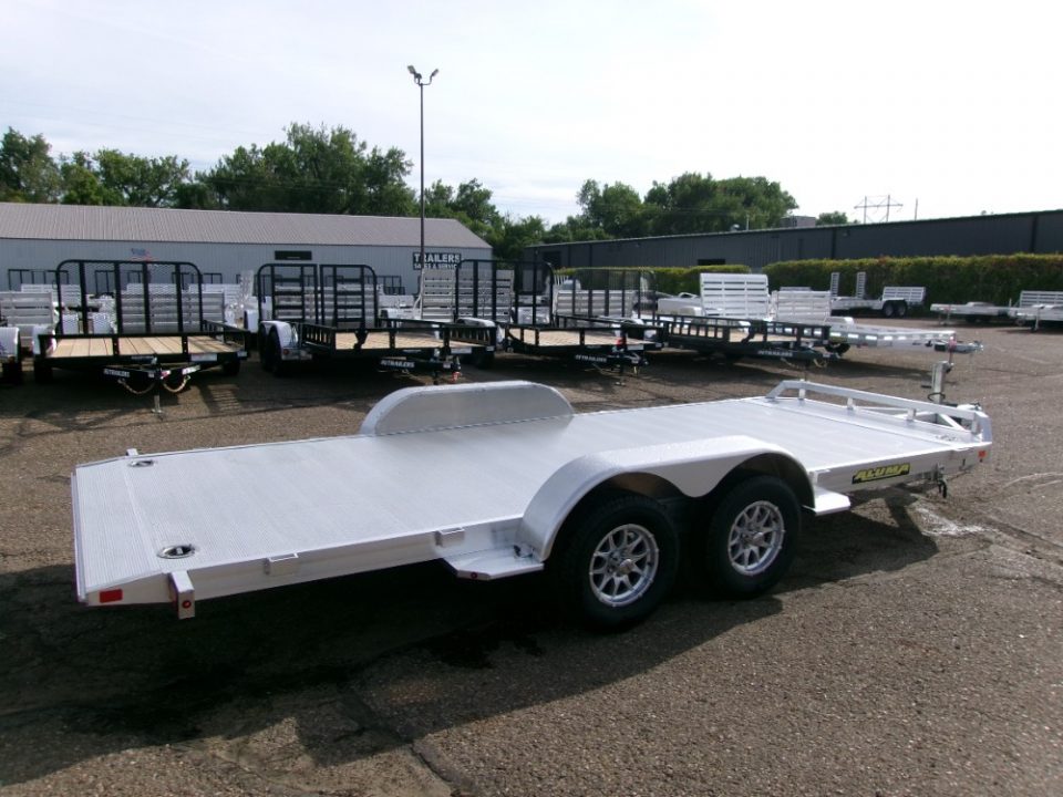 New 2027 Aluma 8216TILT-TA-EL-RTD Car Hauler